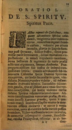 Orationes Nicolai Avancini, e Soc. Jesu : In tres Partes divisae. Quarum Prima continet Orationes, De Deo Et Deo-homine; Secunda, De B. Virgine & Sanctis; Tertia, Panegyres, Epicedia, Prolusiones, & Exercitationes Oratorias, 1. De Deo Et Deo-Homine