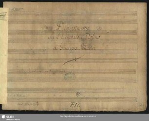 Divertimentos - Mus.3549-R-4 : vl, cemb