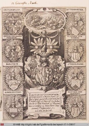 Wappen des Zacharias Geizkofler