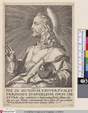 [Jesus Christus als Salvato Mundi; Christ; Christus als Salvator Mundi]