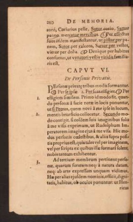 Caput VI. De Personis Privatis.