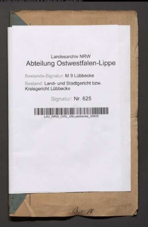Erblasser: Brockmeyer, Johann Heinrich: