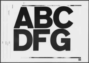 Akzidenz Grotesk Fett Plakadur 24 cic