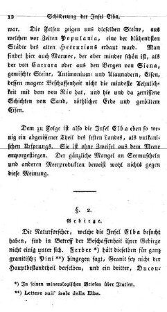 § 2. Gebirge