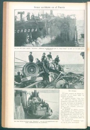 Grave accidente en el Puerto