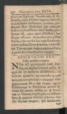 Observatio XXV.
