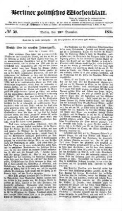 No 50, 10. Dezember 1836