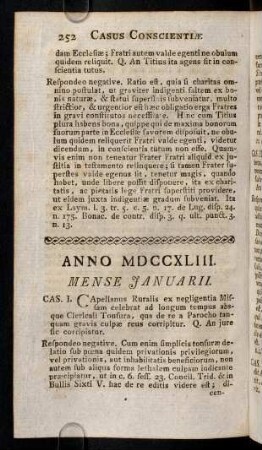252-277, Anno MDCCXLIII
