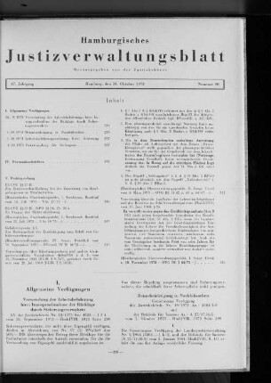 Benachrichtigung in Nachlaßsachen