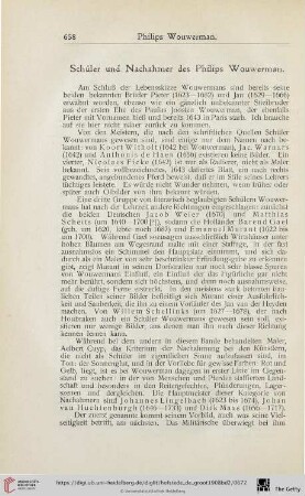 Schüler und Nachahmer des Philips Wouwerman