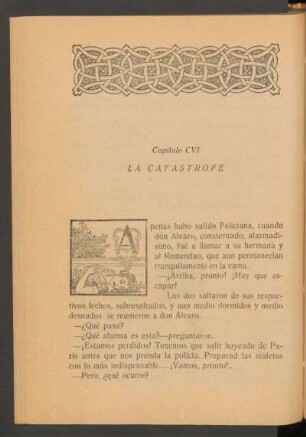 Capítulo CVI - La catástrofe