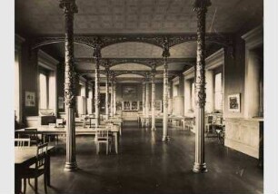 Studiensaal des Kupferstichkabinetts, Abteilung moderner Kunst im westlichen Kunstkammersaal des Neuen Museums