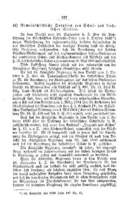 Gemeinschaftliche Dotation von Schul- und kirchlichen Stellen : [IV. Elementarschulwesen]