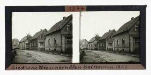 Siedlung Wiescherhöfen bei Hamm, erbaut 1907