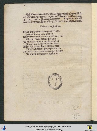 Ad lectorem epigramma