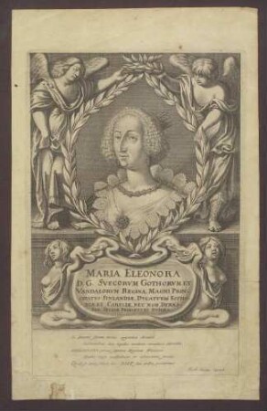 Maria Eleonora D. G. Suecorum Gothorum et Vandalorum Regina [...]