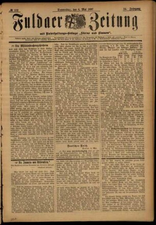 Ausgabe vom Donnerstag, den 06. Mai 1897.