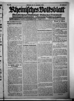 Rheinisches Volksblatt