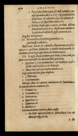 II. Promissio est partim generalis ...