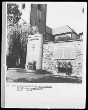 Denkmal für die im zweiten Weltkrieg gefallenen Einwohner