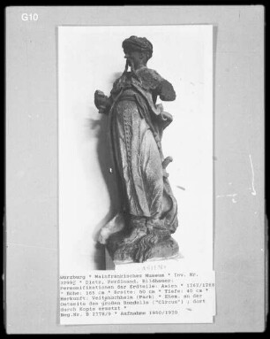 Personifikation der Erdteile: Asien