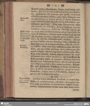 §. III. [Vi huius distictionis exigi laudemium docetur]