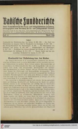 1: Kontinuität der Besiedelung bzw. der Kultur