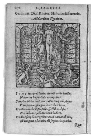 Grammat. Dial. Rhetor. Historiae differentia.