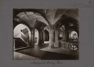 Amtsgericht, Berlin-Wedding: Halle und Treppenhaus