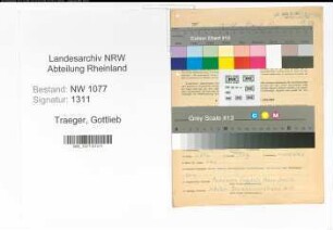 Entnazifizierung Gottlieb Traeger , geb. 14.09.1919 (Polizist)