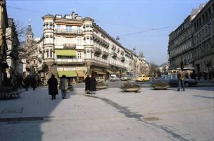 Baden-Baden: Leopoldsplatz von Süden