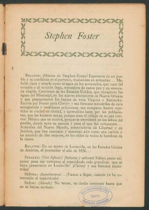 Stephen Foster