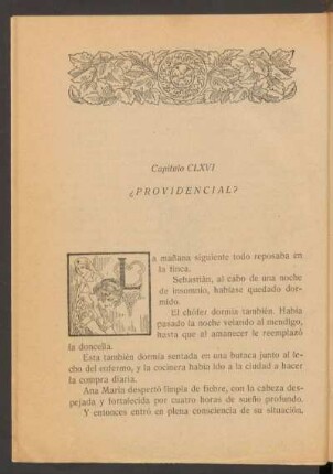 Capítulo CLXVI - ¿Providencial?