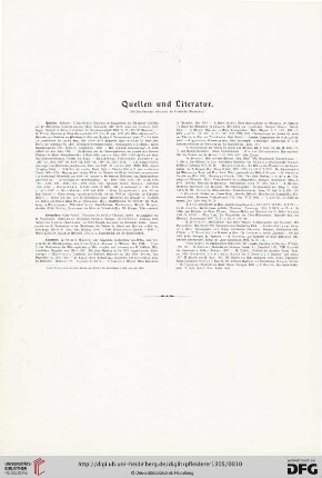 Quellen und Literatur