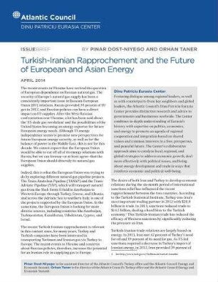 Turkish-Iranian rapprochement and the future of European and Asian energy