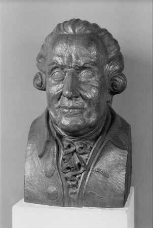 Büste Wilhelm Friedemann Bach (1710-1784; Komponist, Organist, Pianist)