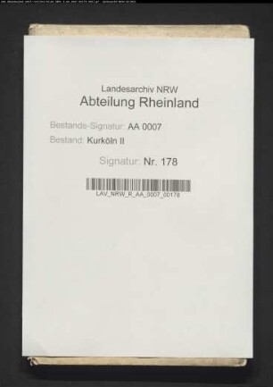 Besoldungslisten des erzbischöflichen Hofstaats