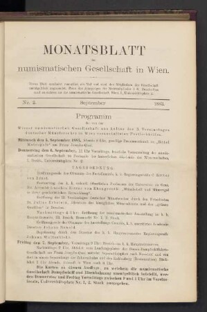 Nr. 2. September 1883
