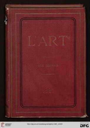 7: L' art: revue hebdomadaire illustrée