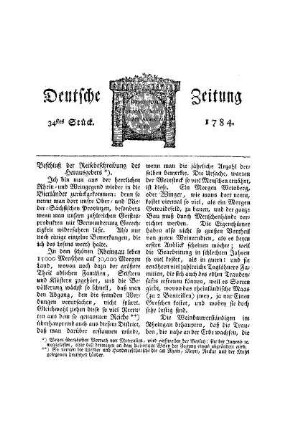 Beschluß der Reisebeschreibung des Herausgebers