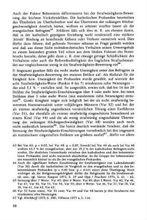 f) Die Uneinigkeiten in der Strafwürdigkeits-Bewertung