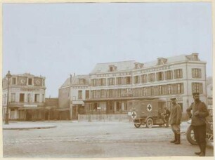 Foto der Krankentransportabteilung, Sammelstelle I