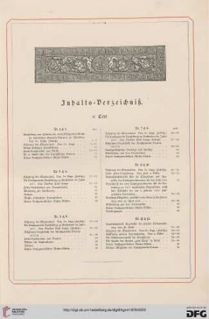 Inhaltverzeichnis