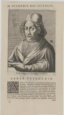 Bildnis des Andrea Verrocchio