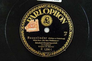 Rosenlieder : Wilde Rose "Bei dem Waldessaum" / (Philipp zu Eulenburg)