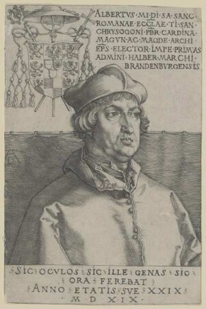 Bildnis des Kardinals Albrecht von Brandenburg, der Kleine Kardinal
