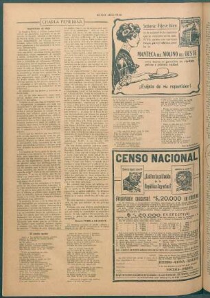 Charla femenina : Impresiones de viaje