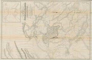 Map of the northern part of the Punjab and of Kashmir