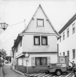 Fachwerkwohnhaus; Seligenstadt, Wolfstraße 5