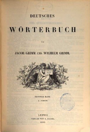 Deutsches Wörterbuch, 3. E - Forsche